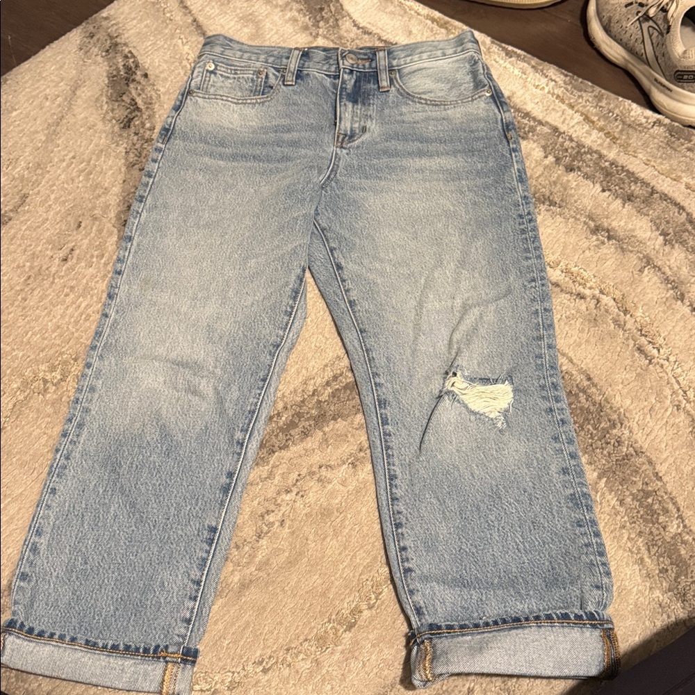 J. Crew Light Blue Boyfriend Jeans